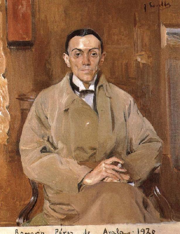 Ayala portrait, Joaquin Sorolla